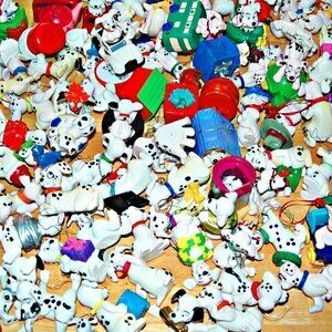 Vintage Lot of 98 McDonalds 101 DALMATIONS COLLECTIBLES Toys 1996